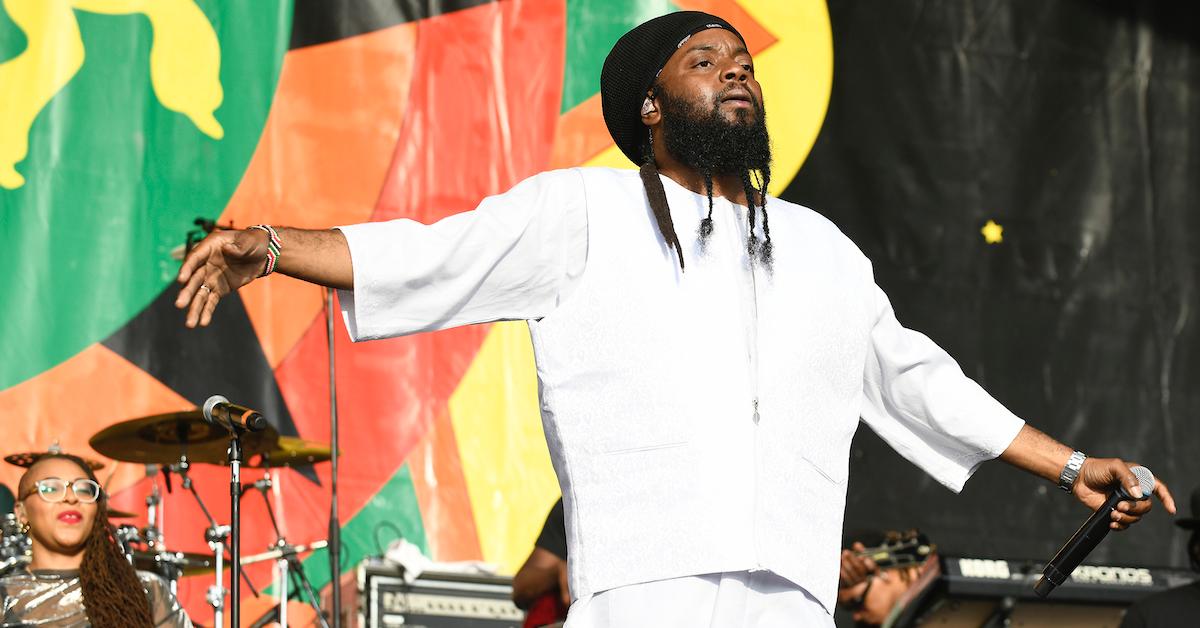 Peter "Peetah" Morgan of Morgan Heritage during the 52nd annual New Orleans Jazz & Heritage festival on May 4, 2023