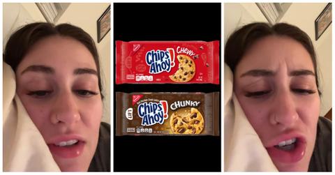 A woman explains the difference between "boy cookies" and "girl cookies."
