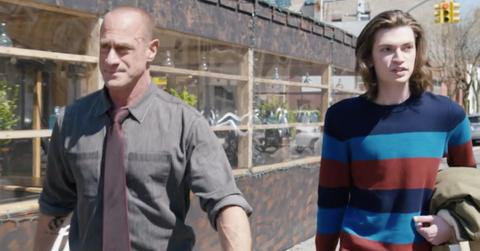 Elliot Stabler and his son Eli Stabler on 'Organized Crime'.