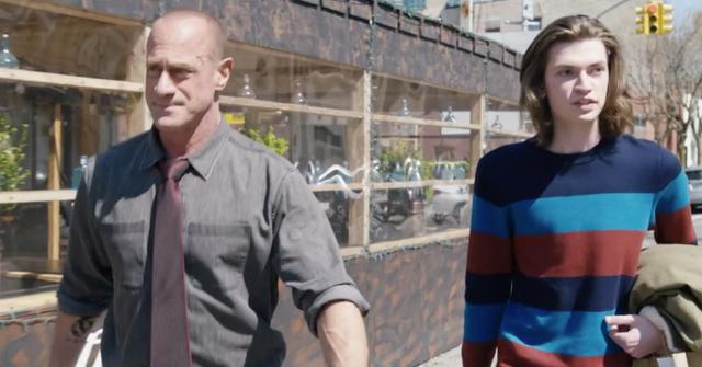 Elliot Stabler and his son Eli Stabler on 'Organized Crime'.