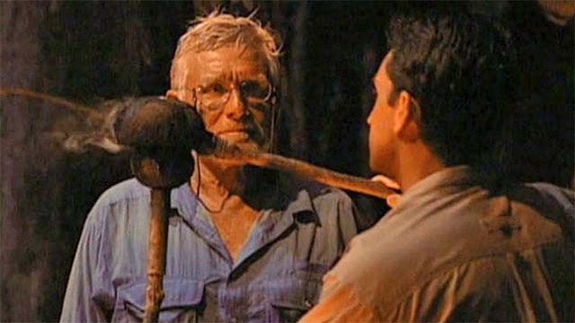 B.B. Andersen gets his torch snuffed by Jeff Probst