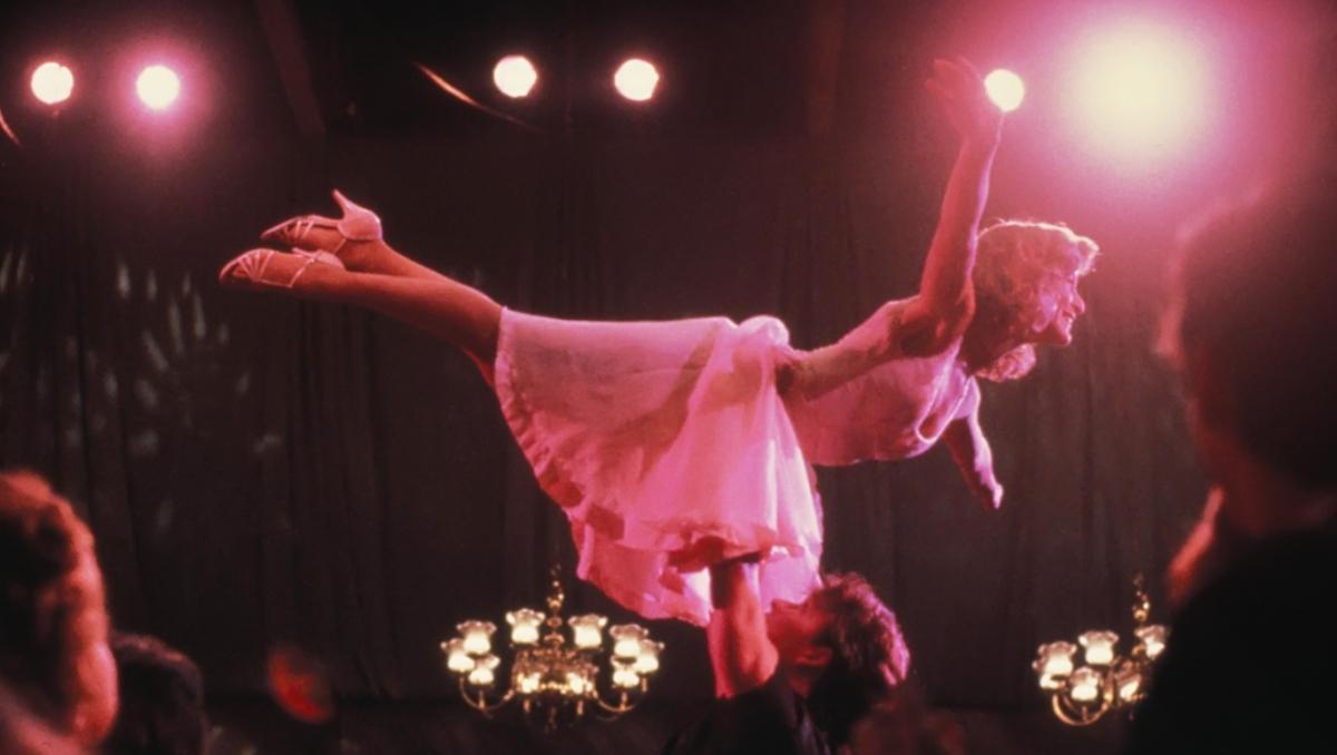 Jennifer Grey (Baby) and Patrick Swayze (Johnny) in 'Dirty Dancing'