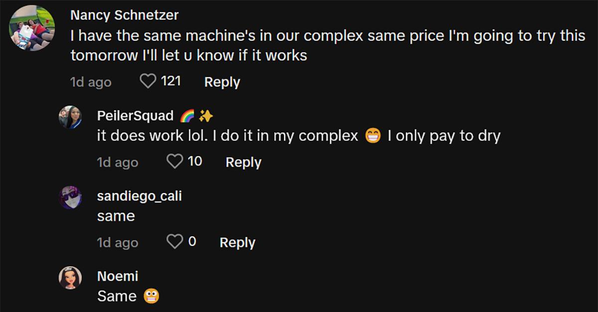 TikToker Uses Laundry Hack in Apartment Washers to Save Money