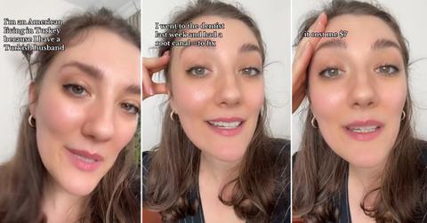 A woman discussing how she got cheap, good dental care in Turkey