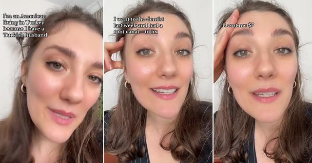 A woman discussing how she got cheap, good dental care in Turkey