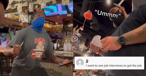 Dick's Last Resort Tip Rage