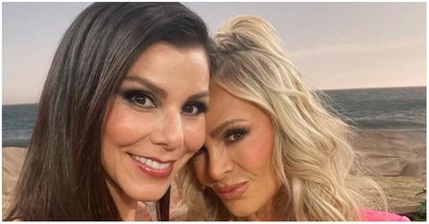 (l-r): Heather Dubrow and Tamra Judge
