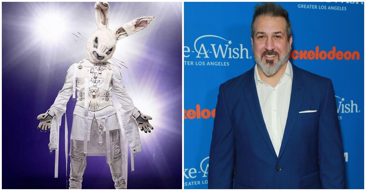 masked singer rabbit joey fatone