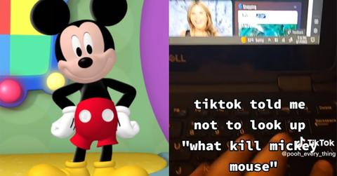 "Who killed Mickey Mouse" is trending on TikTok