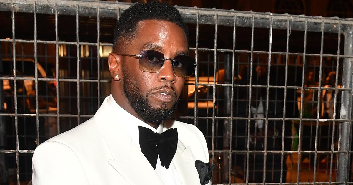 Sean "Diddy" Combs attends Black Tie Affair For Quality Control's CEO Pierre "Pee" Thomas at Fox Theater on June 02, 2021