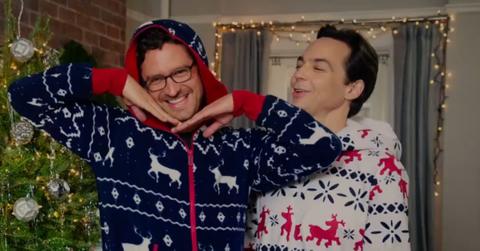 (l-r): Ben Aldridge and Jim Parsons in 'Spoiler Alert'