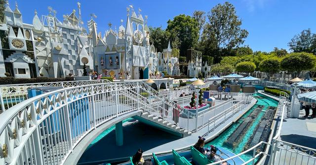 The Small World ride at Disneyland