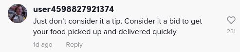 doordash no tip orders