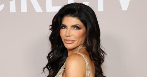 Teresa Giudice attends at Spago on November 29, 2023