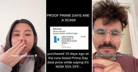 TikTokers think that Prime Day is a scam