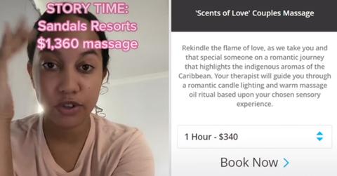 Sandals Massage Scam