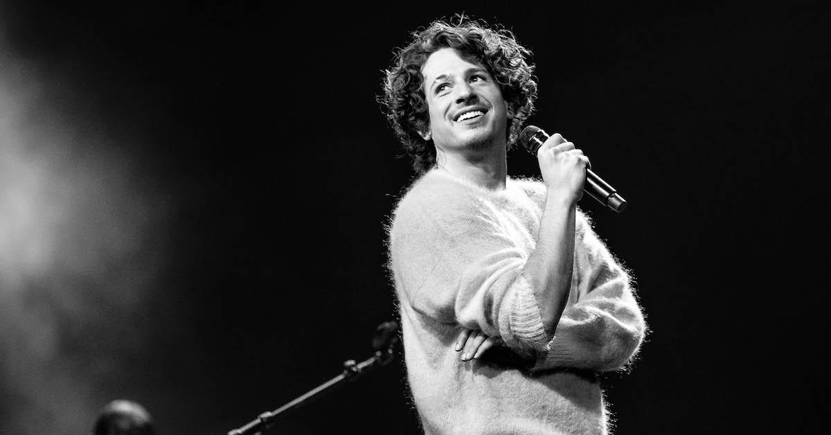 Charlie Puth black and white