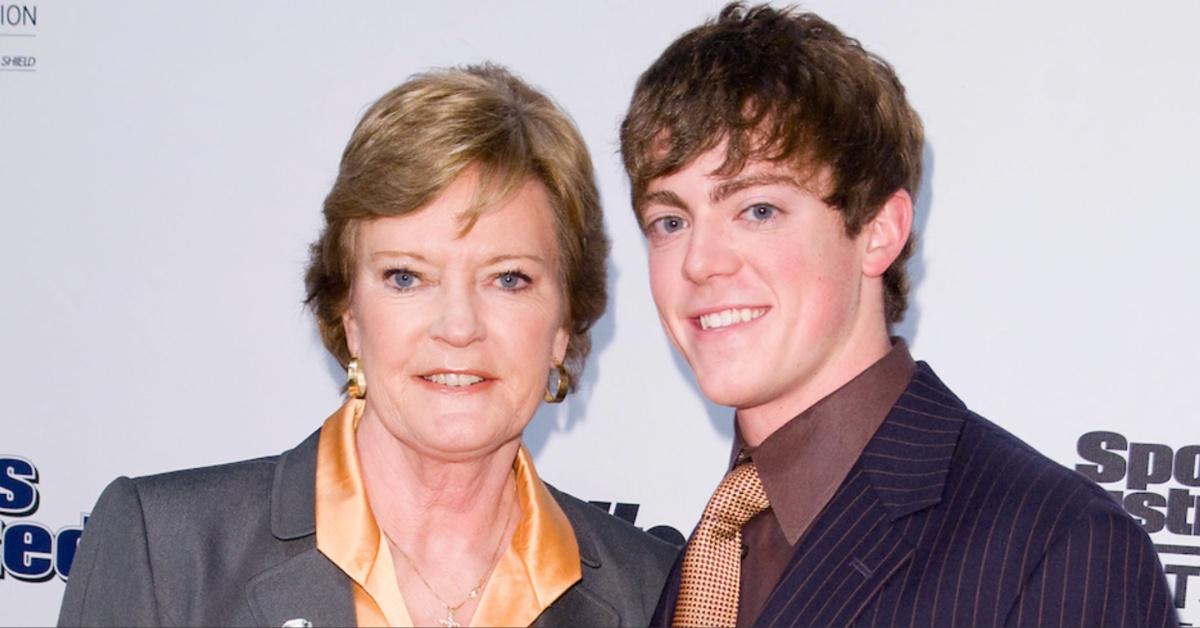 Pat Summitt with her son Tyler Summitt at the 2008 Sports Illustrated's Annual Sportsman of the Year Dinner. 