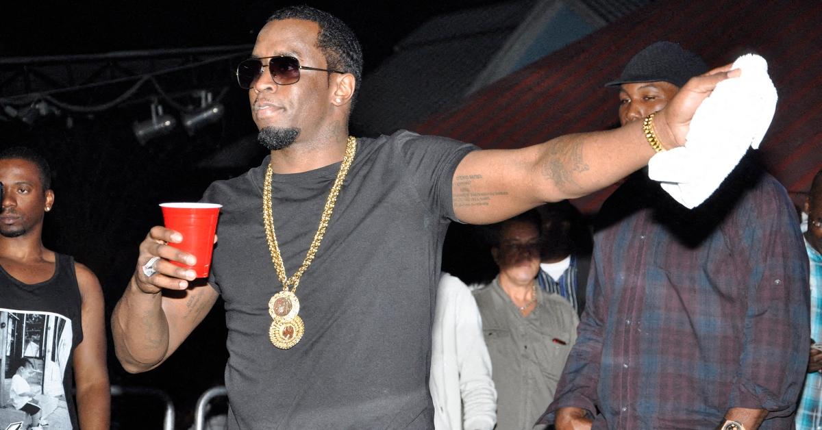 Sean "Diddy" Combs partying