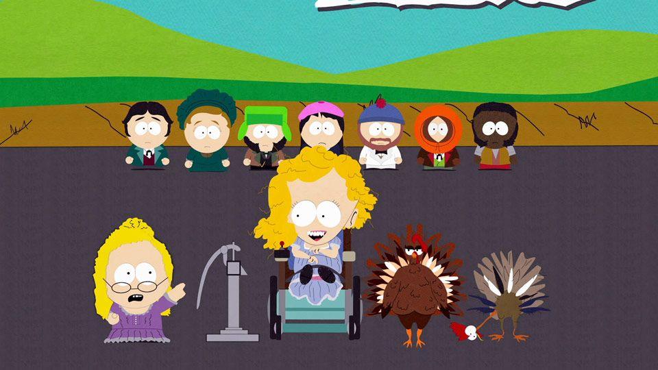 south park thanksgiving episode clip