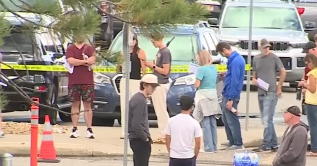 Evergreen High School shooting scene