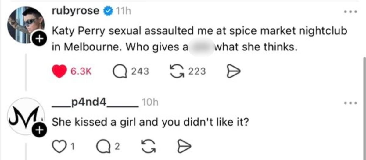 A post from Threads shared to X.