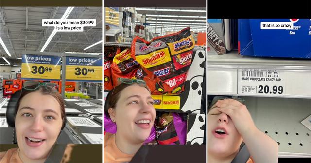 Halloween candy price too expensive