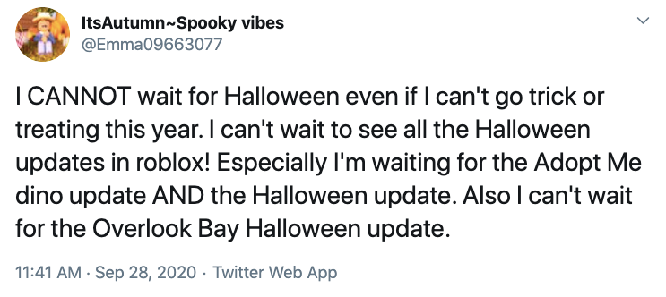 halloween 2019 event roblox leaks 2018