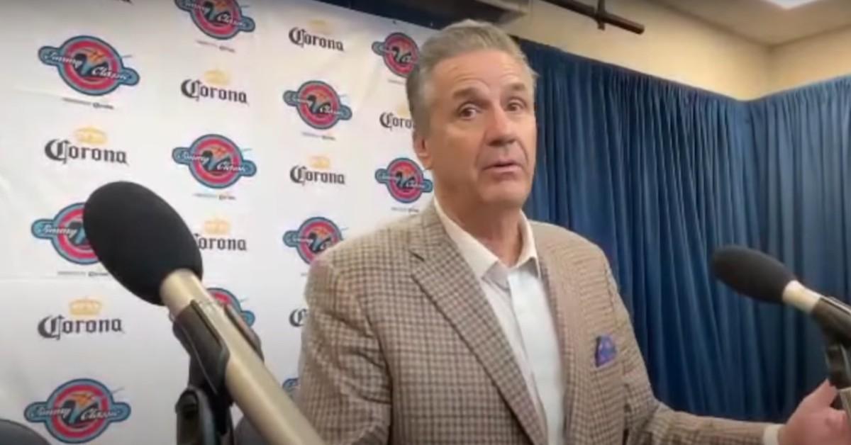 John Calipari's post game press conference