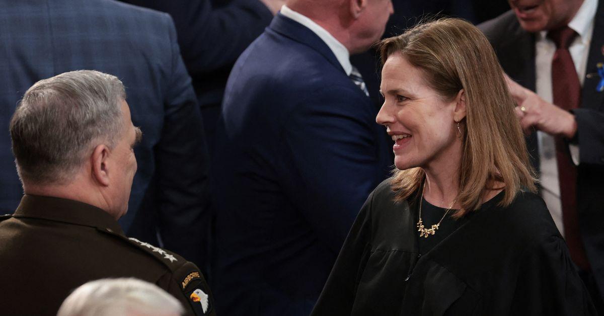 Amy Coney Barrett at the State of the Union in 20220. 