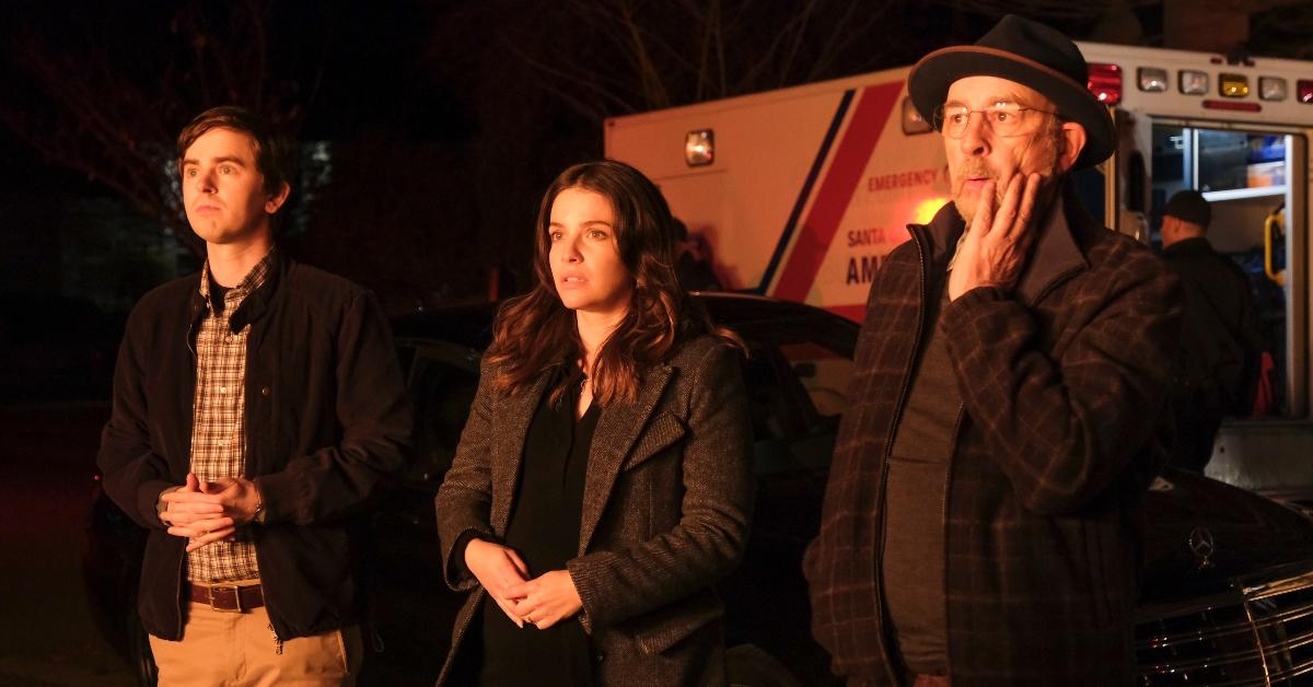 Freddie Highmore, Paige Spara, and Richard Schiff