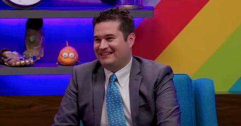 Mike Trapp as the host of 'Um Actually'