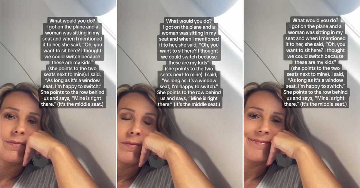 Woman Assumed She Could Switch Seats on Plane