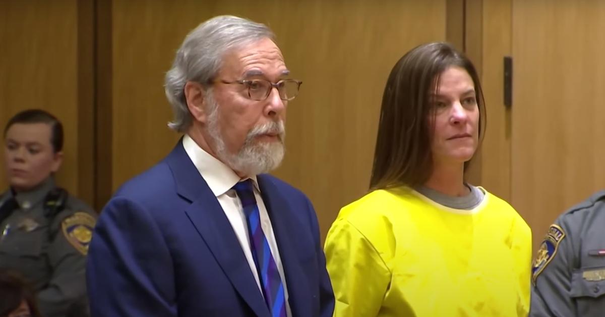 Michelle Troconis with her attorney