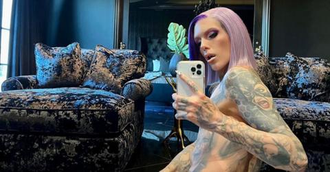 jeffree star mirror selfie