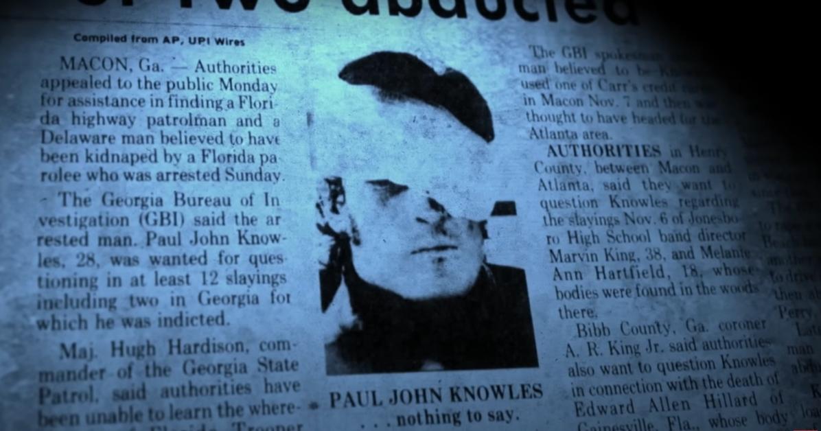 Paul John Knowles newspaper clipping