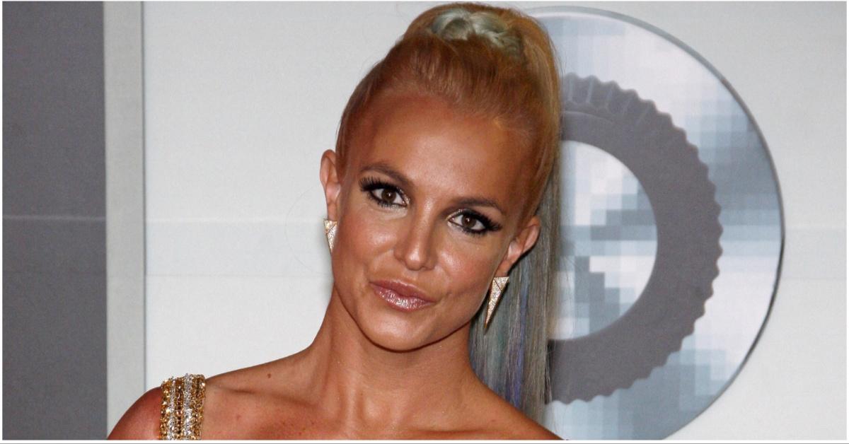 Britney Spears posing for a photo in 2015