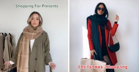Holiday outfit inspiration on TikTok