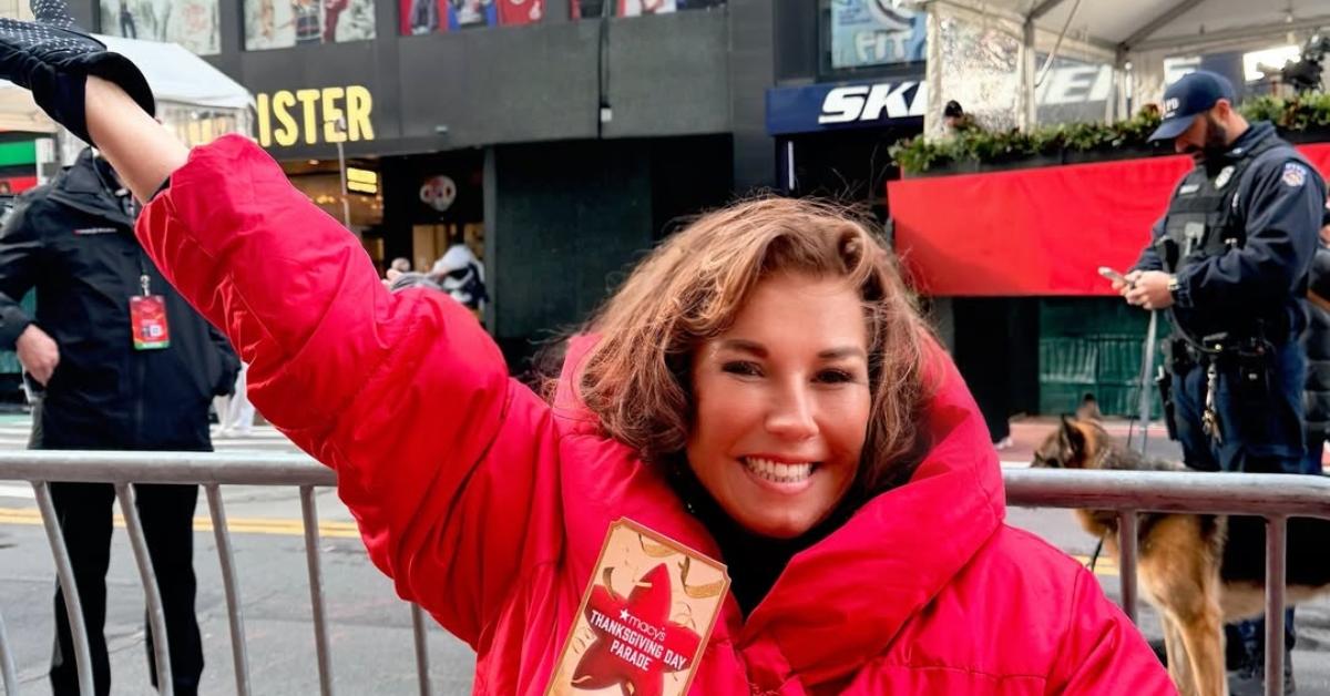 Abby Lee Miller at Macy’s Thanksgiving Day Parade in 2025.