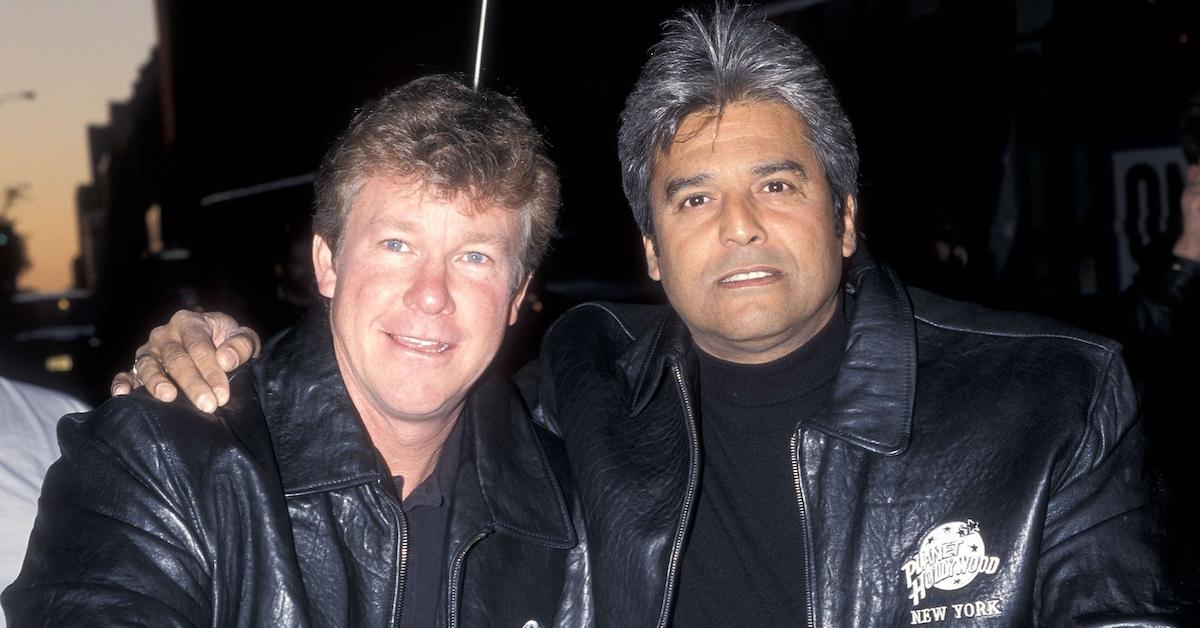 Larry Wilcox and Erik Estrada at Planet Hollywood event