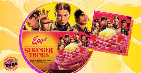We Tried That: Eggo x 'Stranger Things' Strawberry Waffles