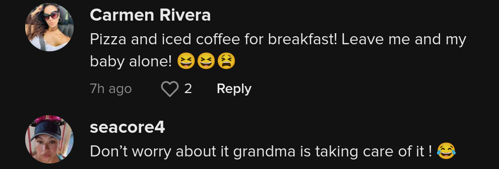 grandma food boundaries double standard
