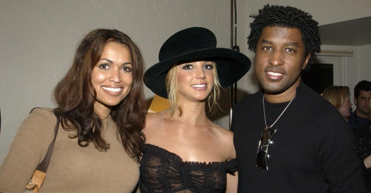 Tracey Edmonds, Britney Spears, and Babyface