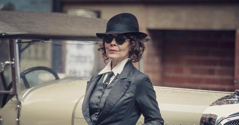 Helen McCrory as Aunt Polly in 'Peaky Blinders.'