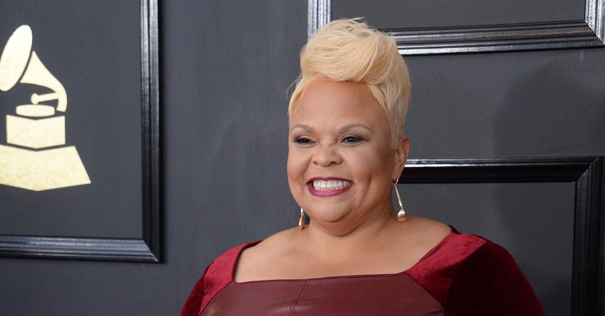 Tamela Mann at the Grammys 