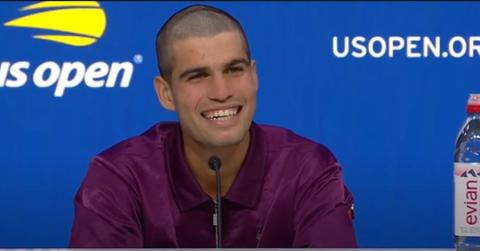 Carlos Alcaraz Explains His Surprising US Open Haircut