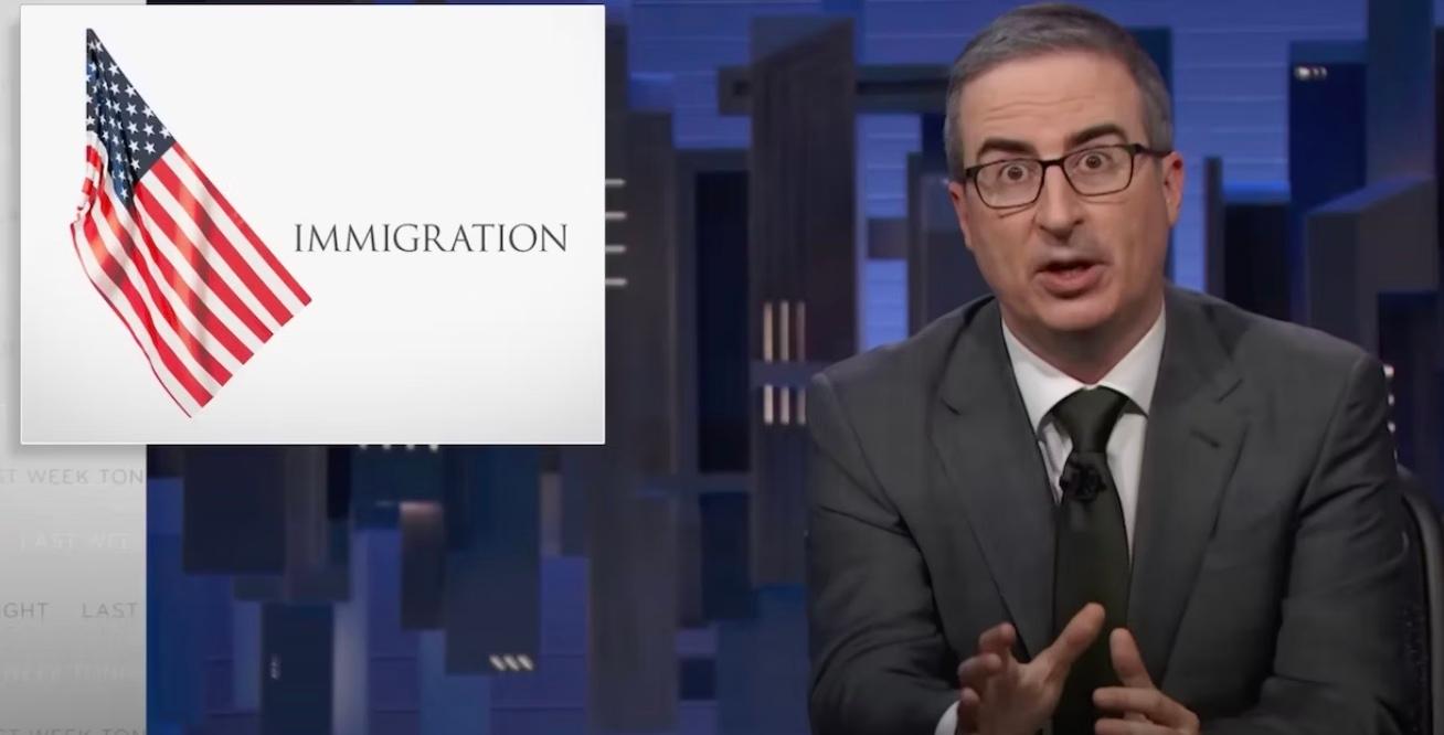 John Oliver on 'Last Week Tonight with John Oliver' on HBO.