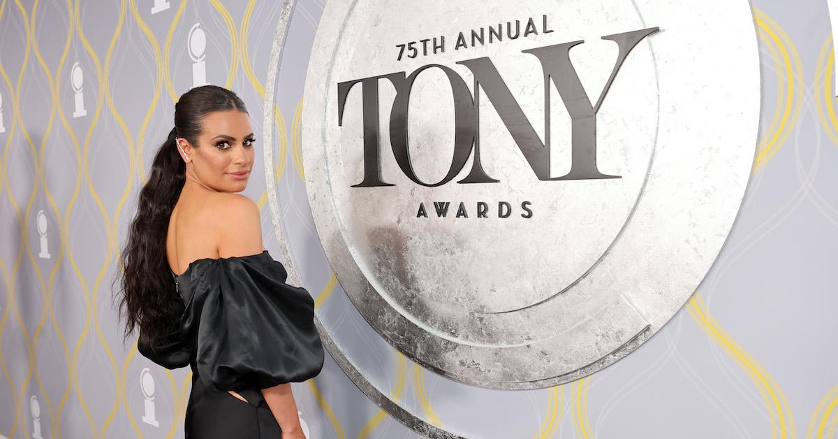 Lea Michele at the 75th Tony Awards