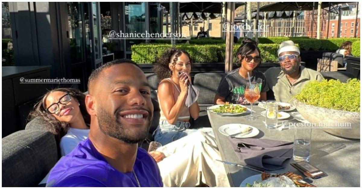 (l-r): Amir Lancaster, Summer Marie Thomas, Shanice Henderson, Jordan Emanuel, and Preston Mitchum