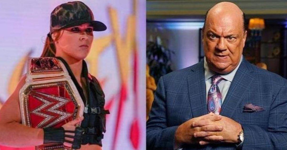 Ronda Rousey and Paul Heyman